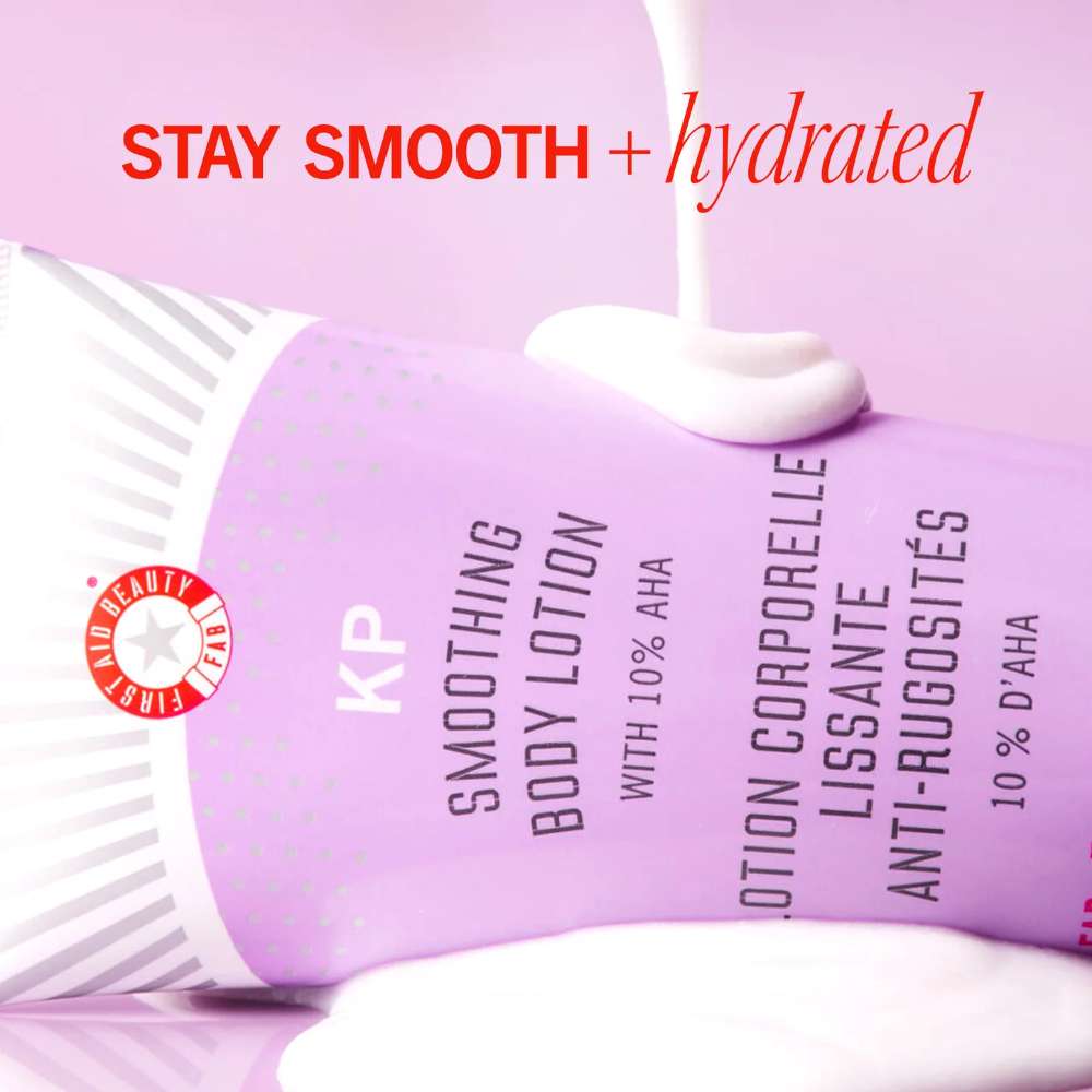 First Aid Beauty KP Smoothing Body Lotion with 10% AHA
