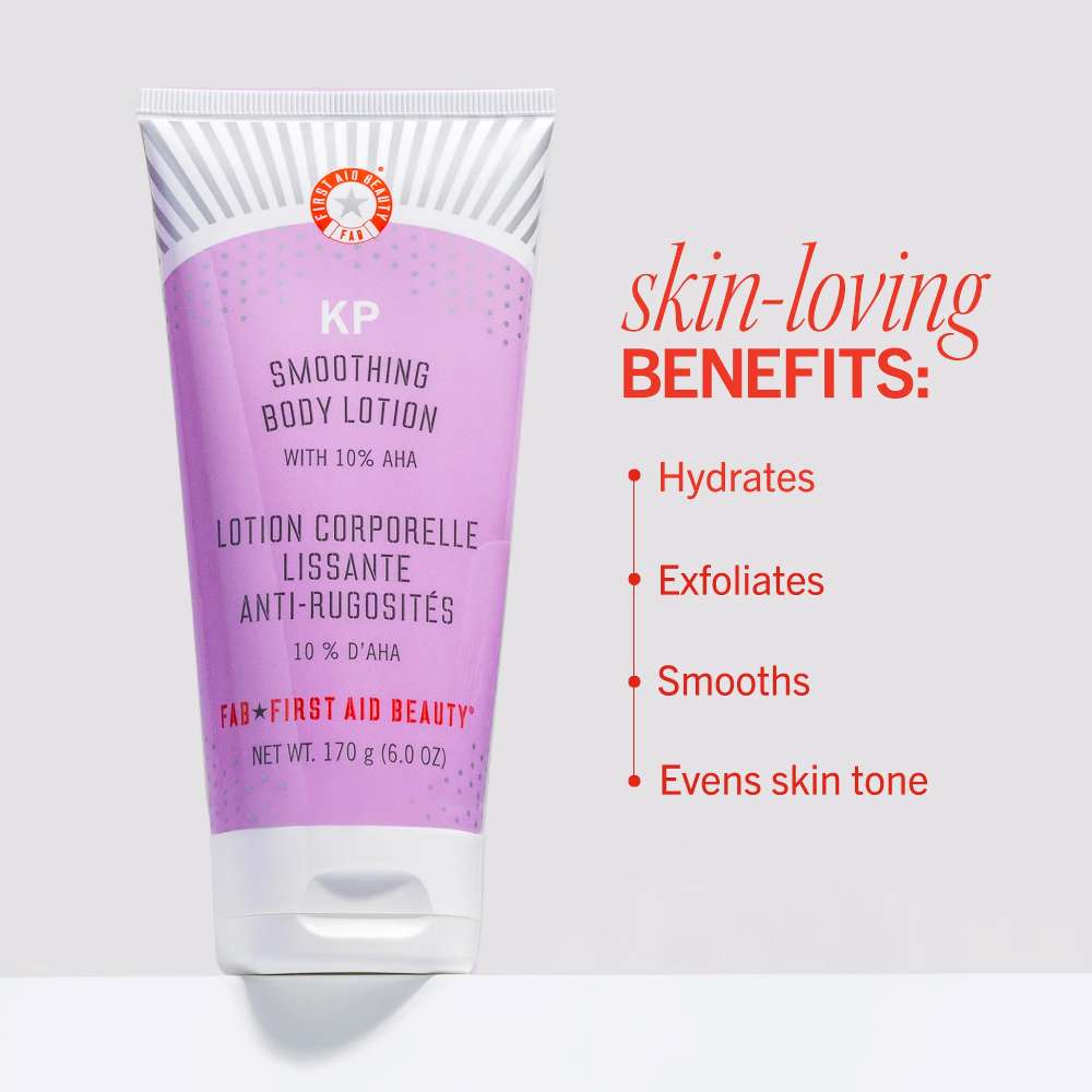 First Aid Beauty KP Smoothing Body Lotion with 10% AHA