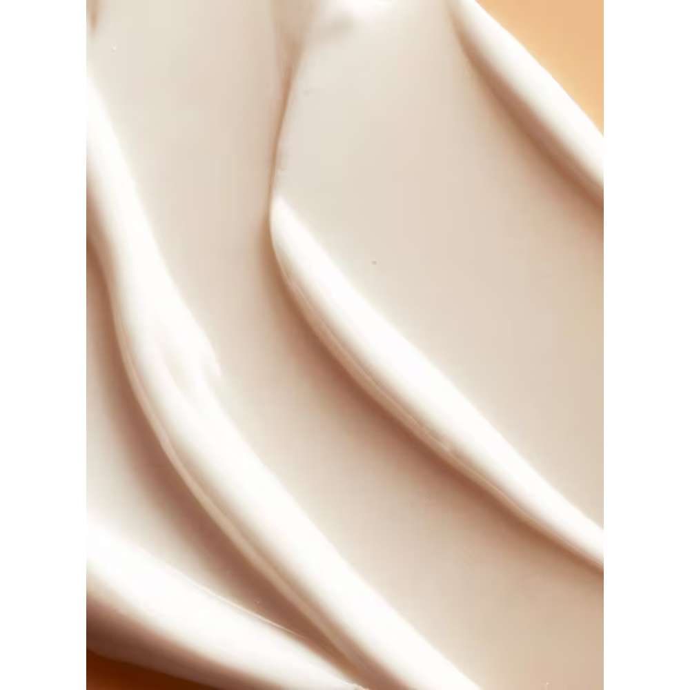 Close-up of beige fabric with soft waves