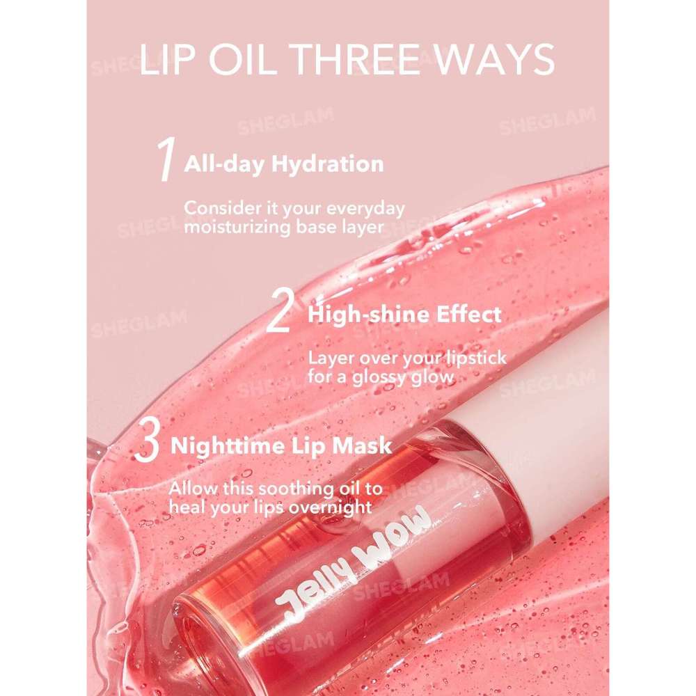 SHEGLAM Jelly Wow Hydrating Lip Oil