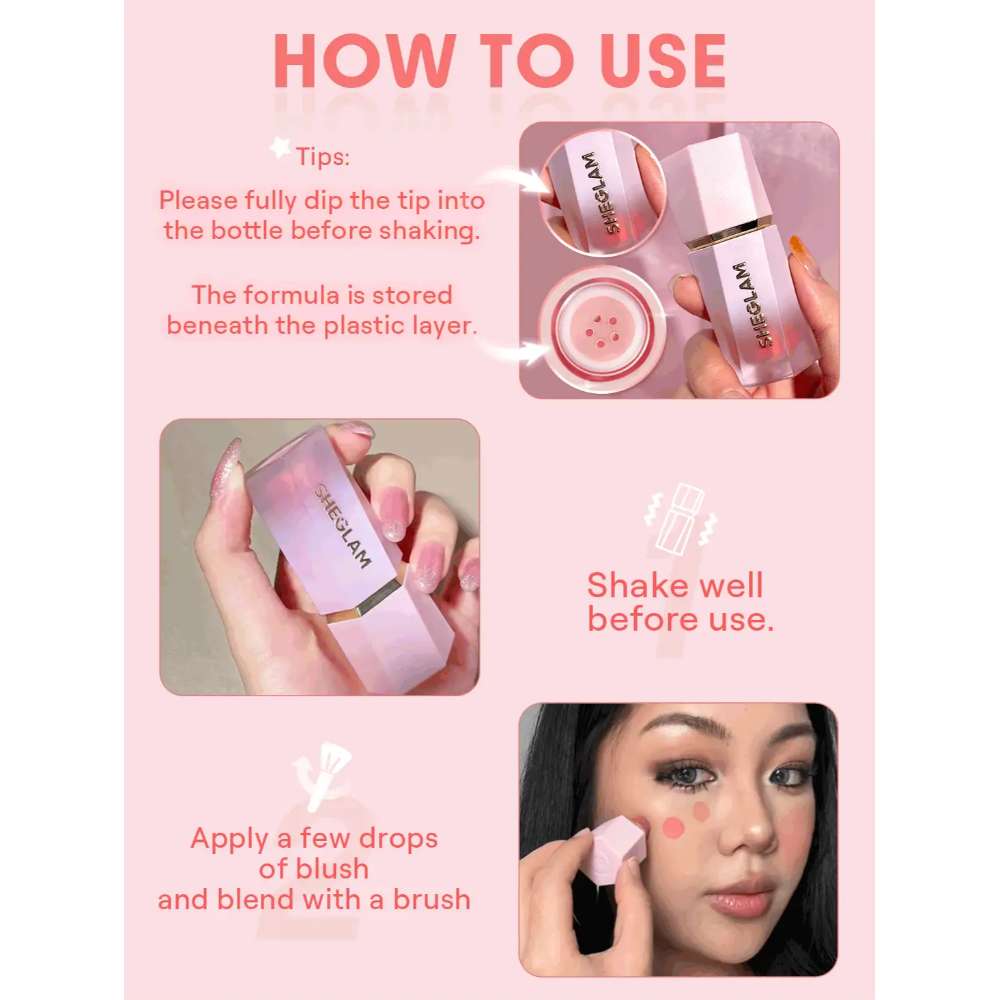SHEGLAM Color Bloom Matte Liquid Blush