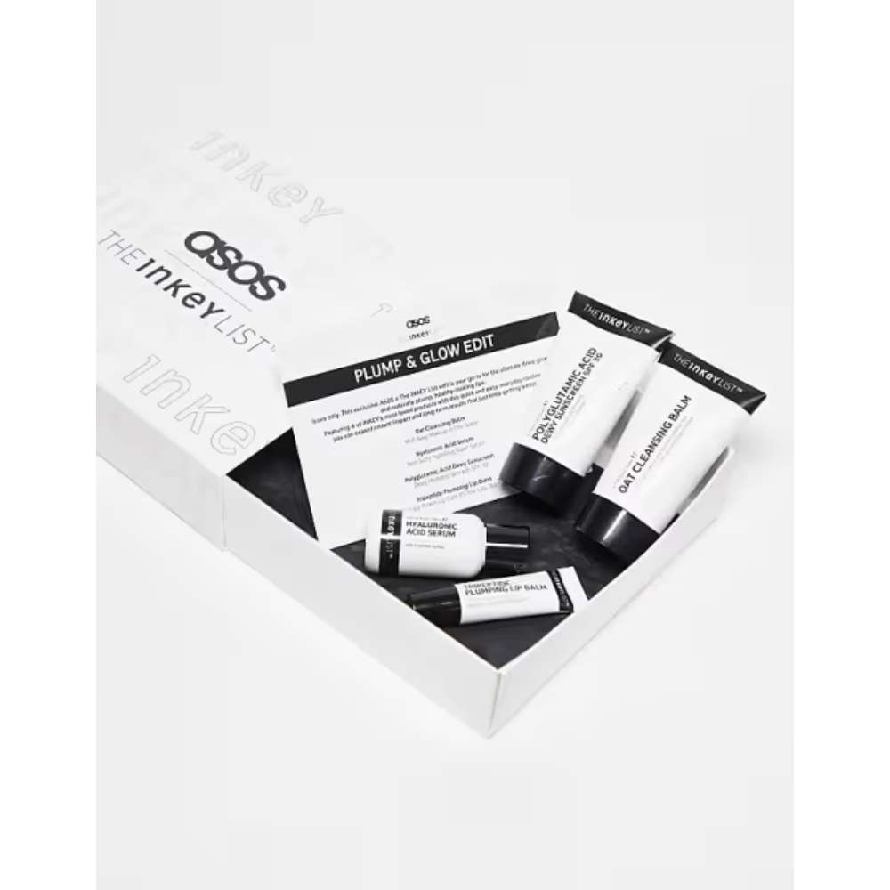The INKEY List x ASOS Plump & Glow Skincare Set