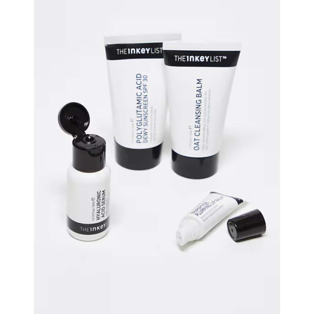 The INKEY List x ASOS Plump & Glow Skincare Set
