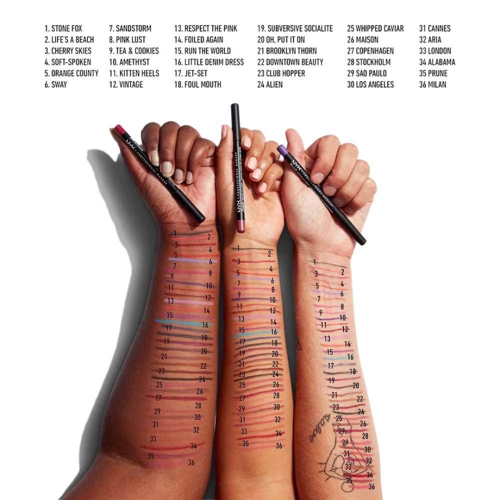 NYX Professional Makeup Suede Matte Lip Liner