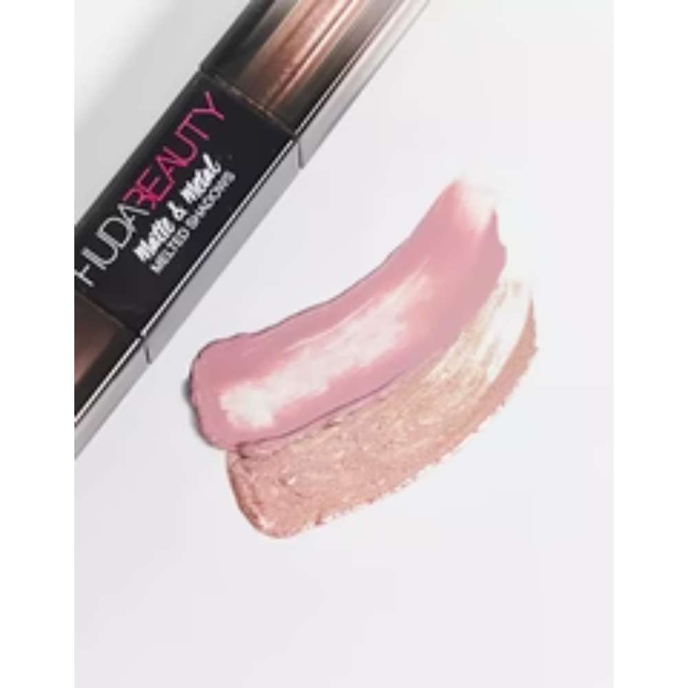 HUDA BEAUTY Matte & Metal Melted Double Ended Eyeshadow
