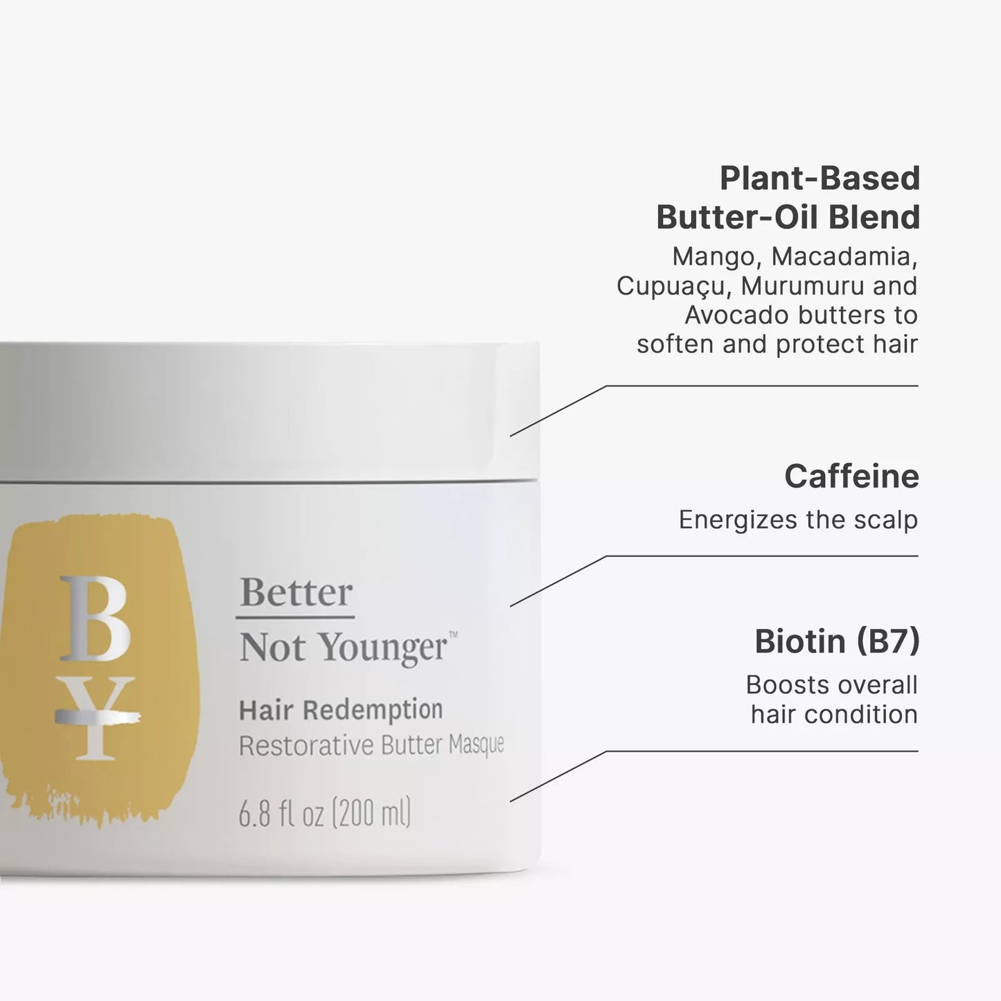 Better Not Younger Hair Redemption™ Restorative Butter Masque
