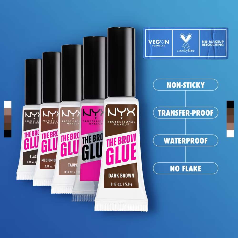 NYX Professional Makeup The Brow Glue Laminating Setting Gel