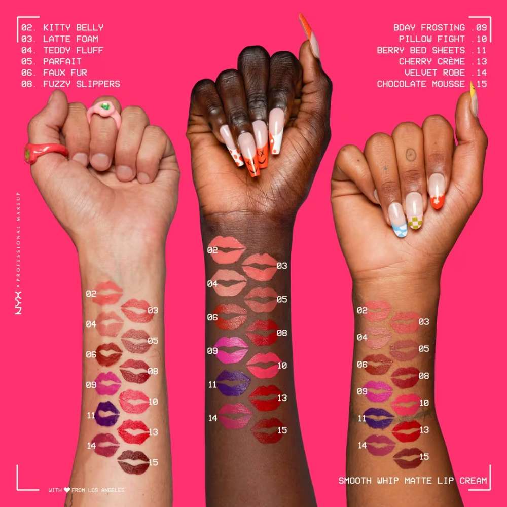 NYX Professional Makeup Smooth Whip Blurring Matte Lip Cream