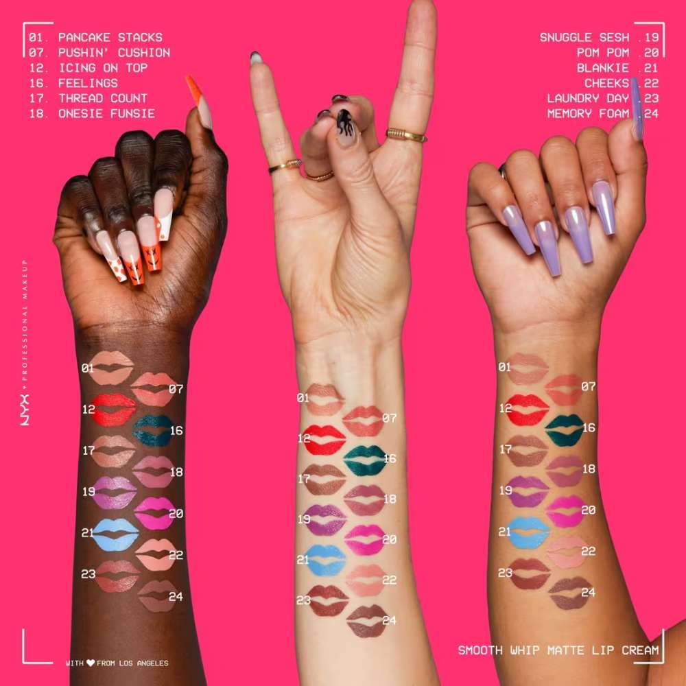 NYX Professional Makeup Smooth Whip Blurring Matte Lip Cream