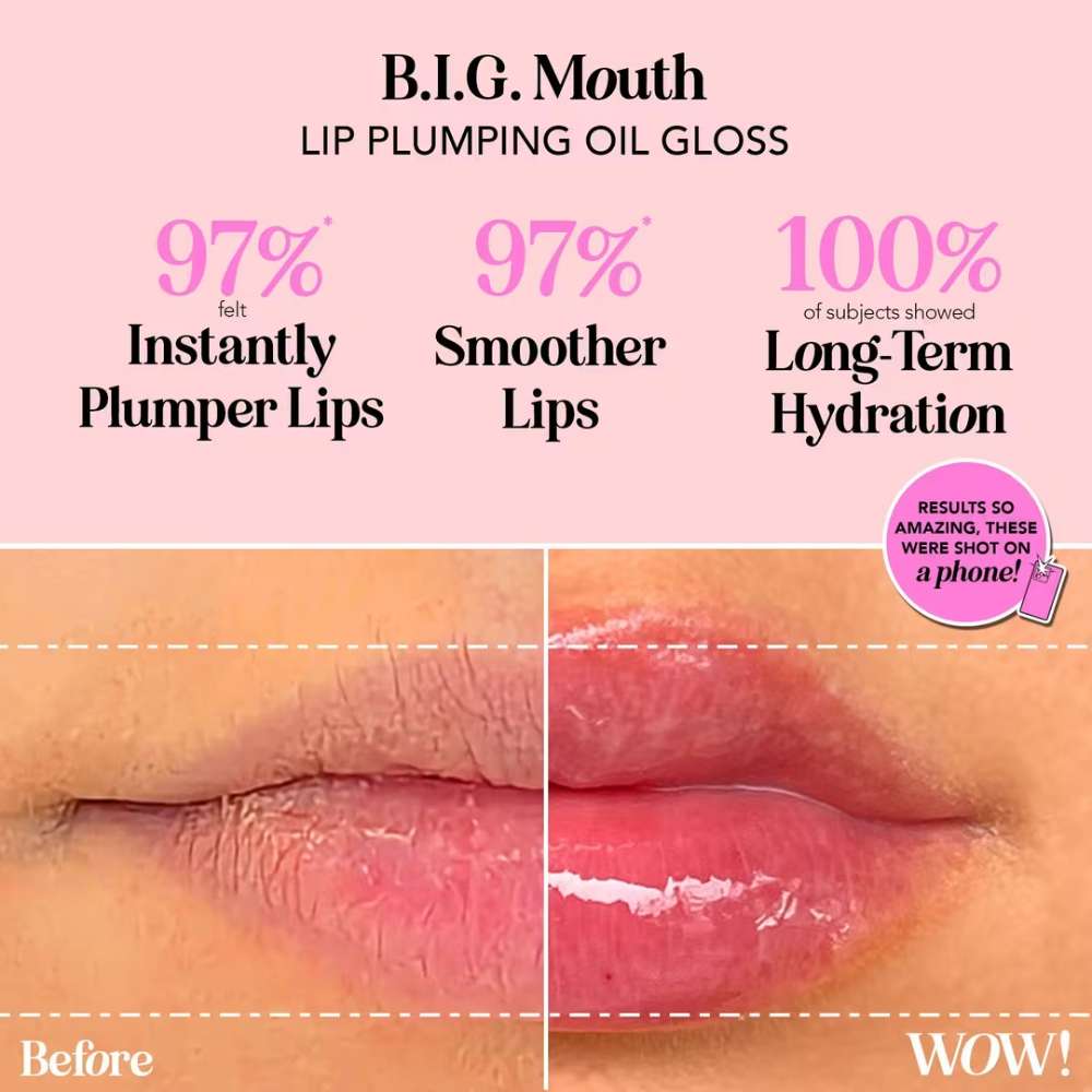 Polite Society B.I.G. Mouth Lip Plumping Oil Gloss