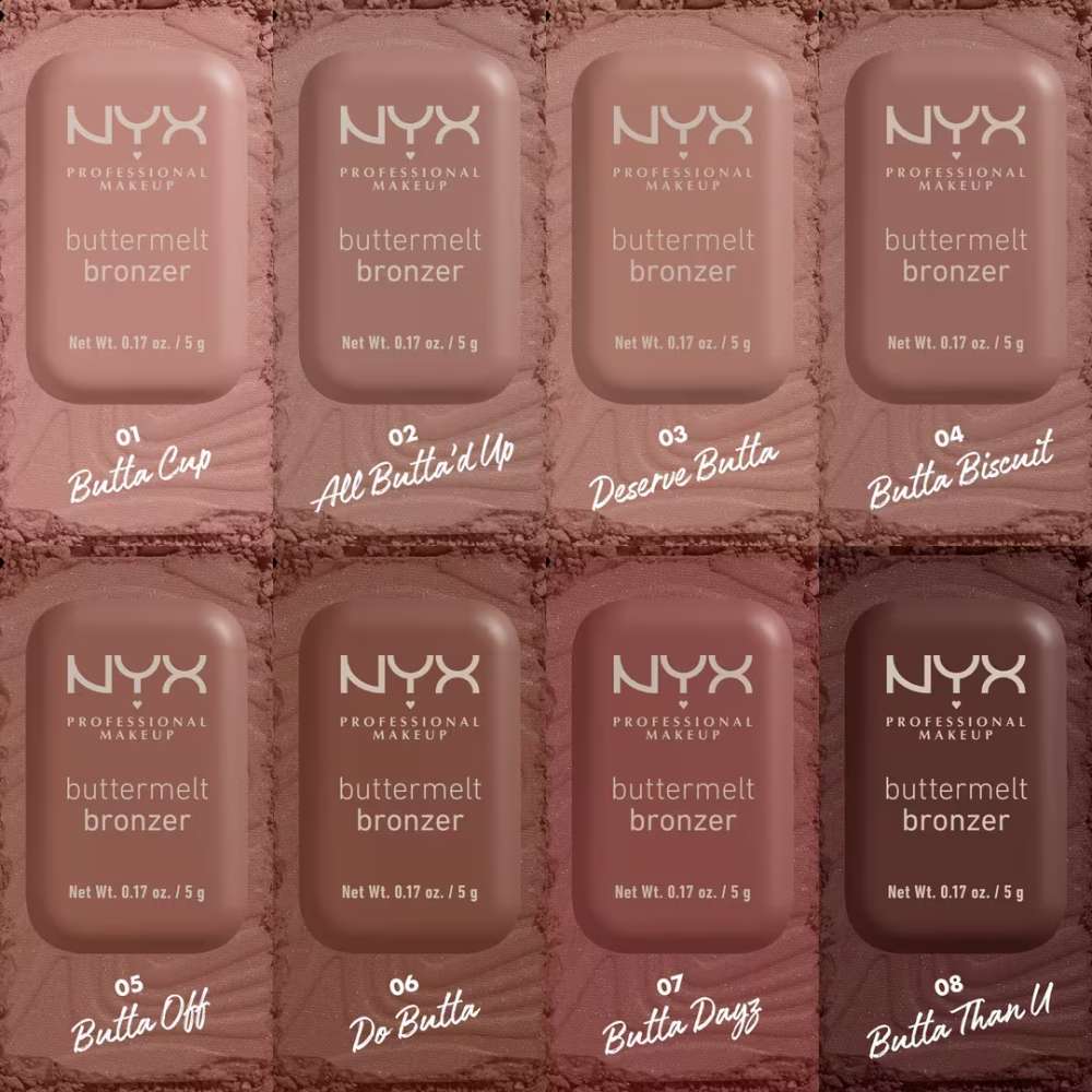 NYX Professional Makeup Buttermelt Pressed Powder Bronzer