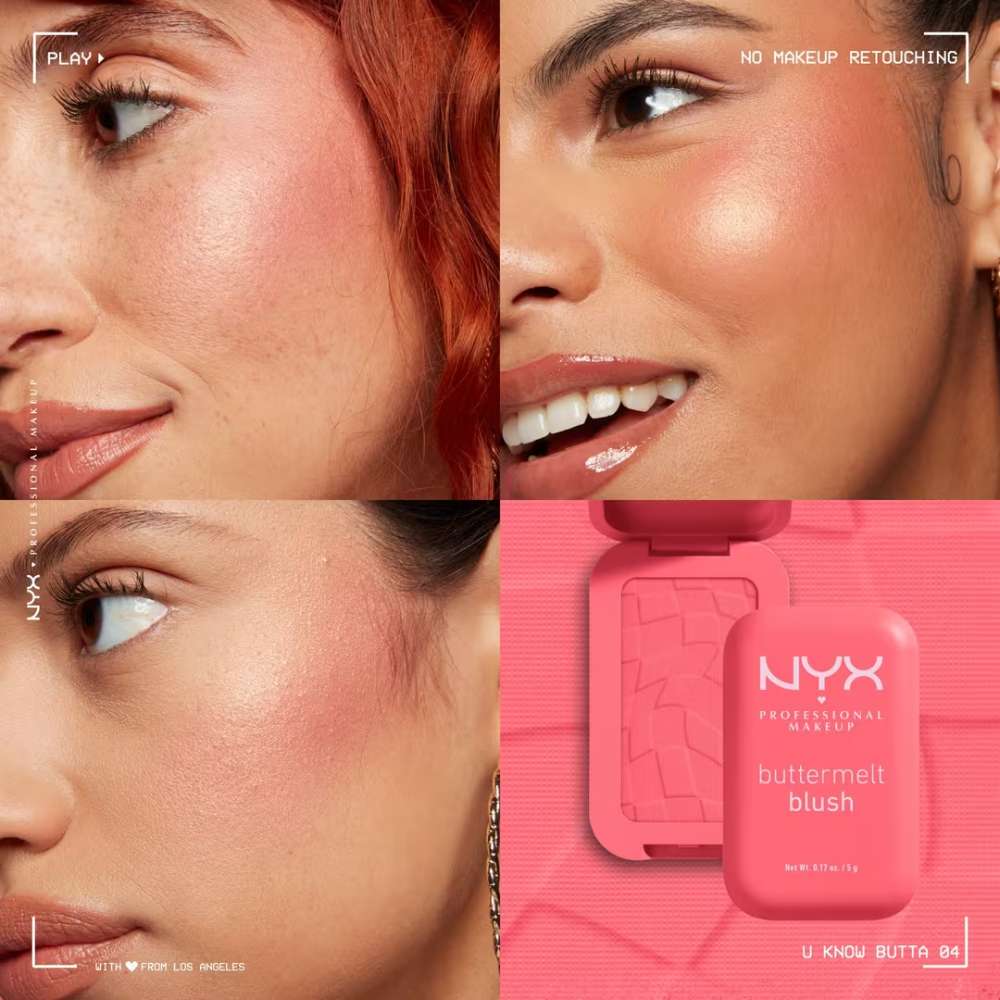 NYX Professional Makeup Buttermelt Pressed Powder Blush
