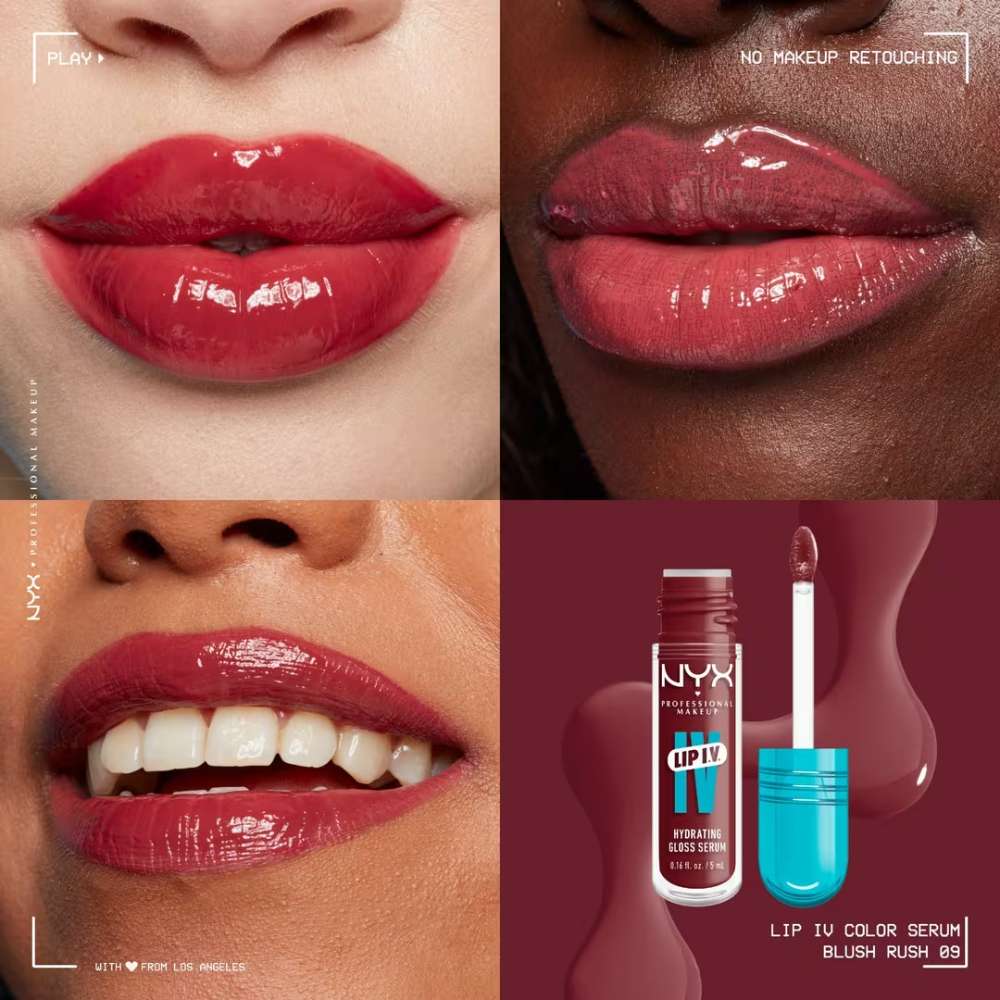 NYX Professional Makeup Lip IV Hydrating Gloss Stain