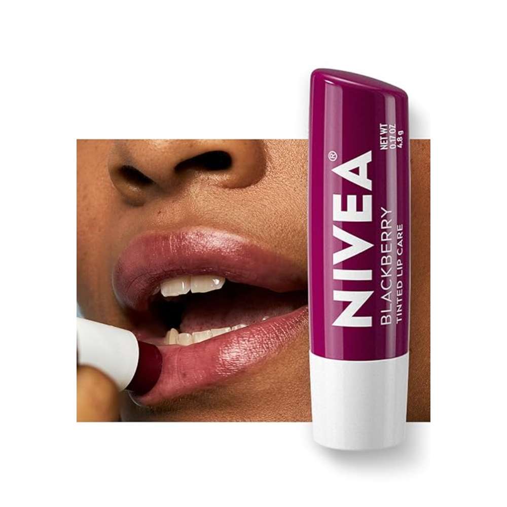 NIVEA Lip Care Fruity Tinted Lip Balm Variety Pack