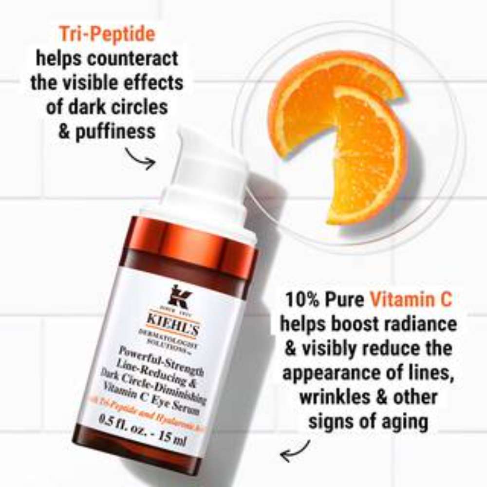 Kiehl’s Since 1851 Powerful-Strength Dark Circle Reducing Vitamin C Eye Serum