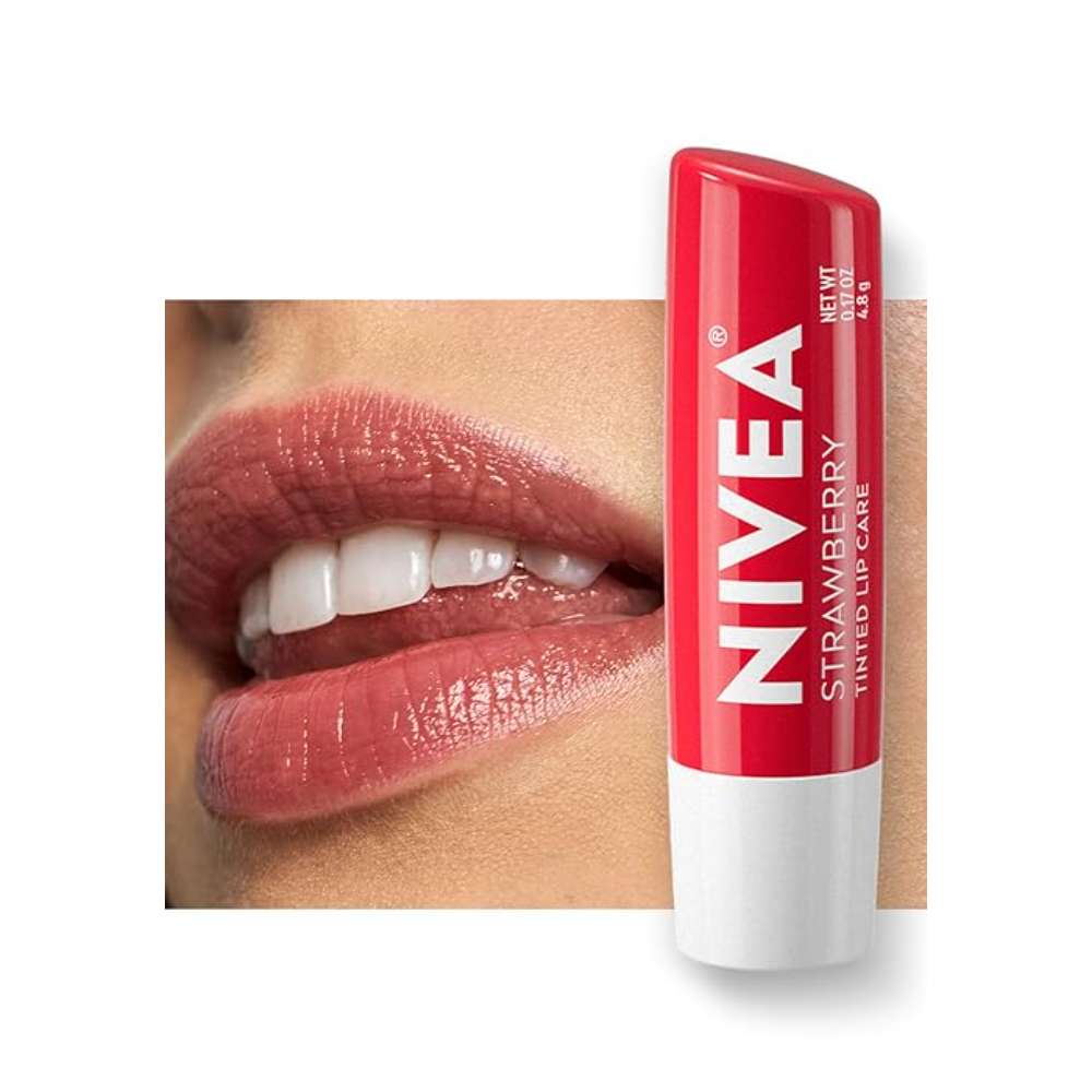 NIVEA Lip Care Fruity Tinted Lip Balm Variety Pack