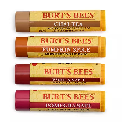 Burt's Bees Fall Lip Balm Gift Set