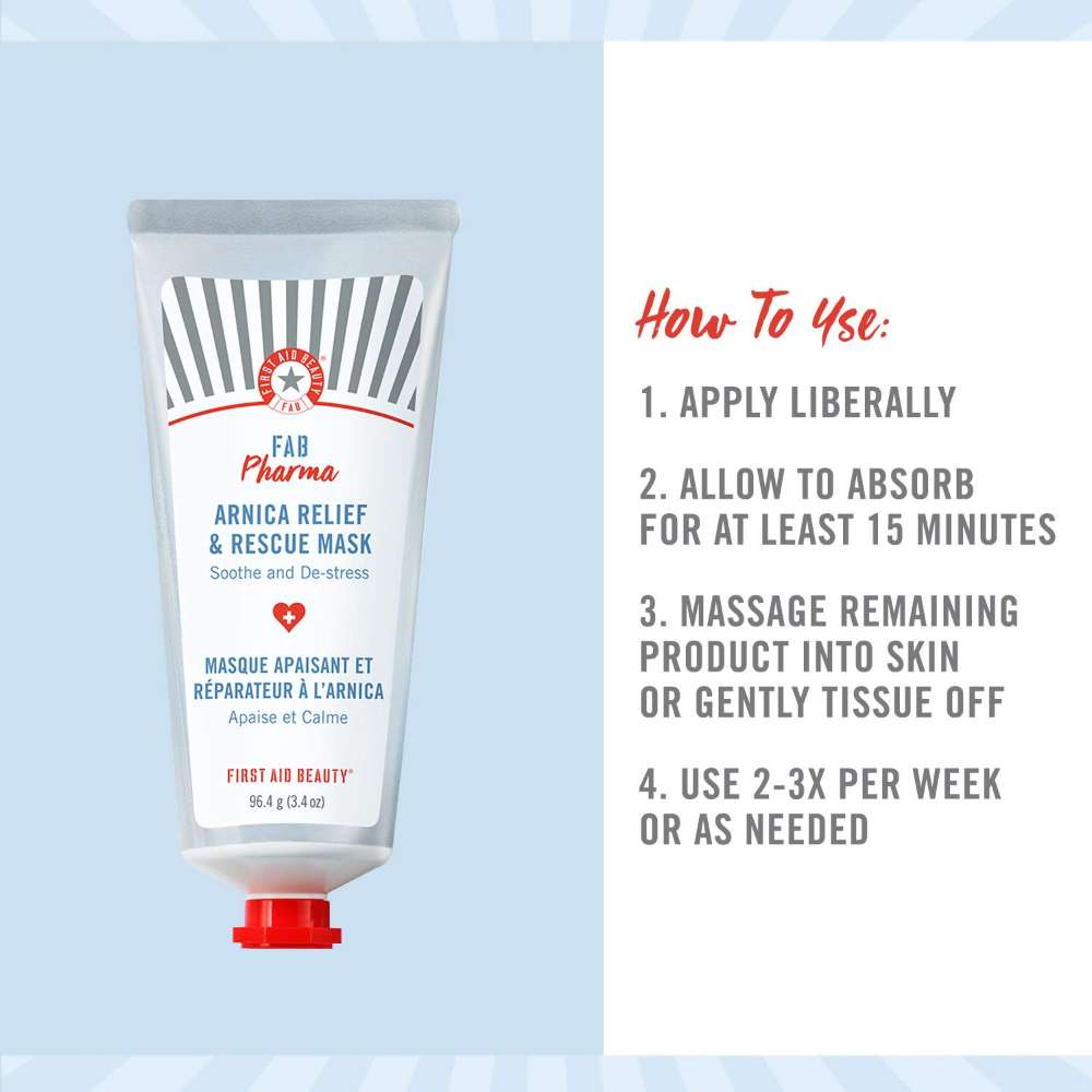 First Aid Beauty FAB Pharma Arnica Relief & Rescue Mask