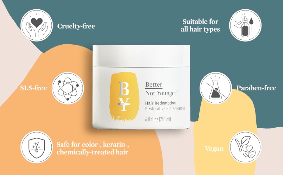 Better Not Younger Hair Redemption™ Restorative Butter Masque