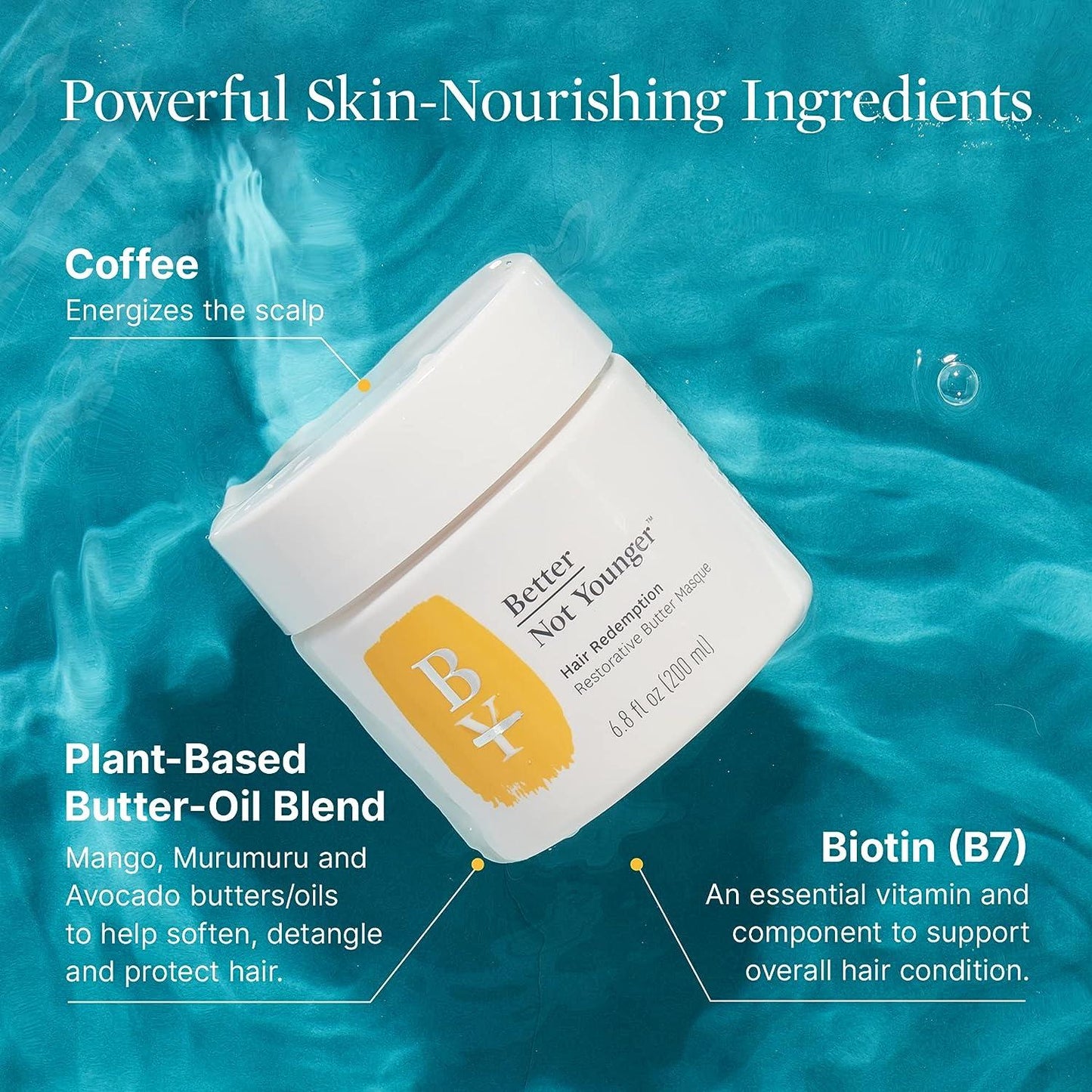 Better Not Younger Hair Redemption™ Restorative Butter Masque