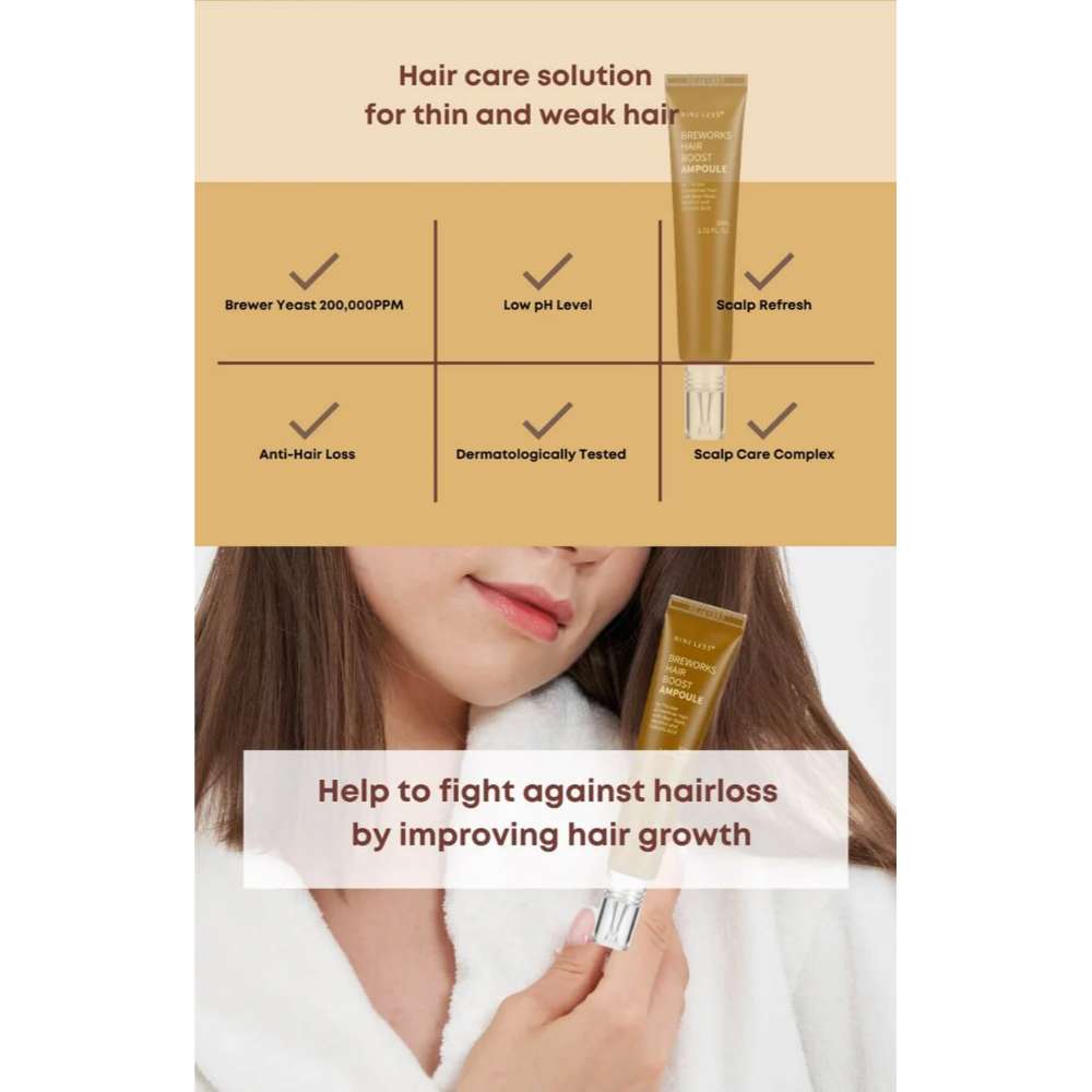 NINELESS Breworks Hair Boost Ampoule