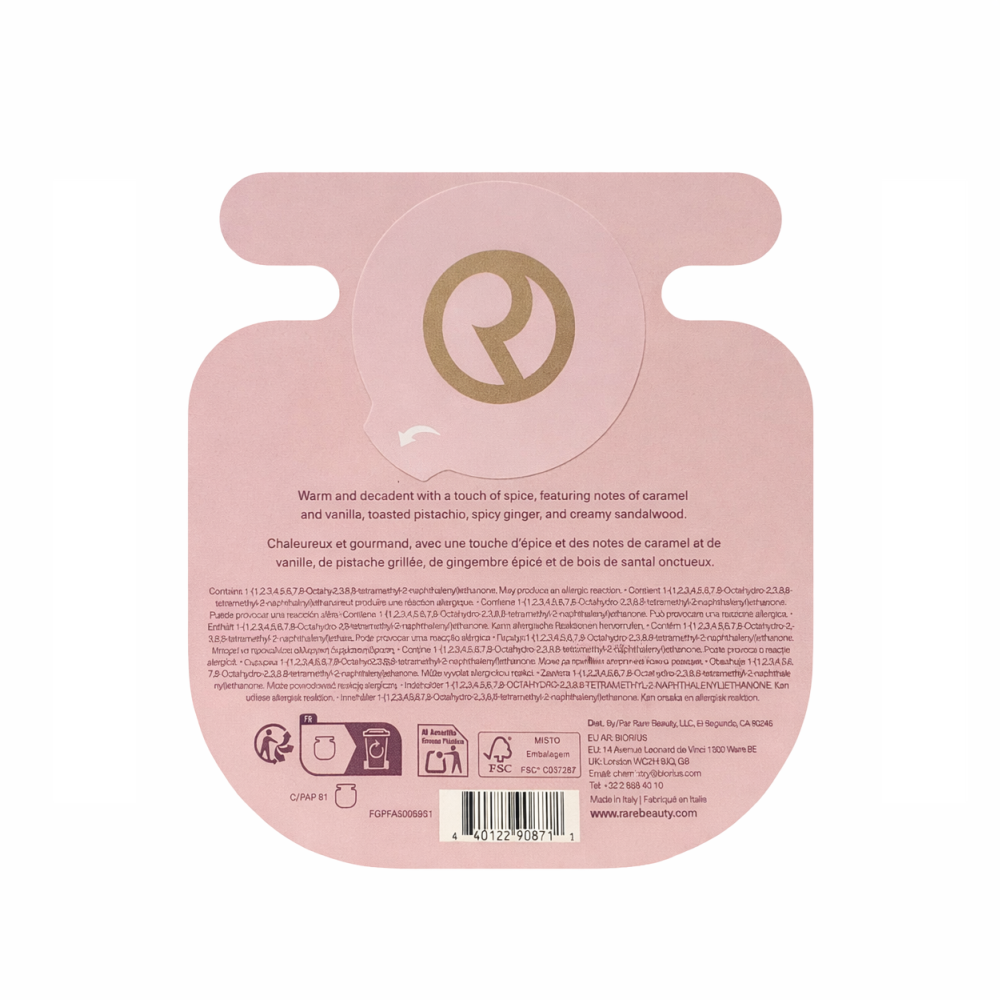 Rare Beauty Rare Eau de Parfum with Vanilla and Caramel