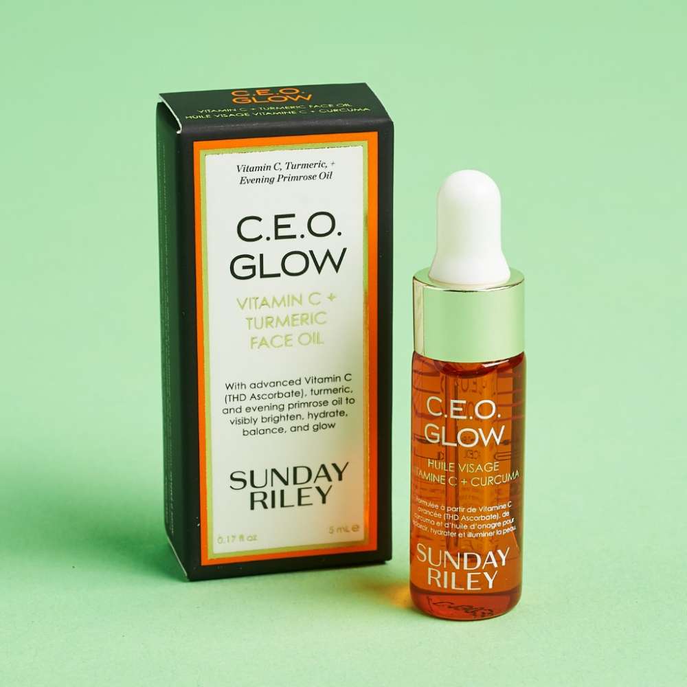 Sunday Riley C.E.O. Glow Vitamin C + Turmeric Face Oil