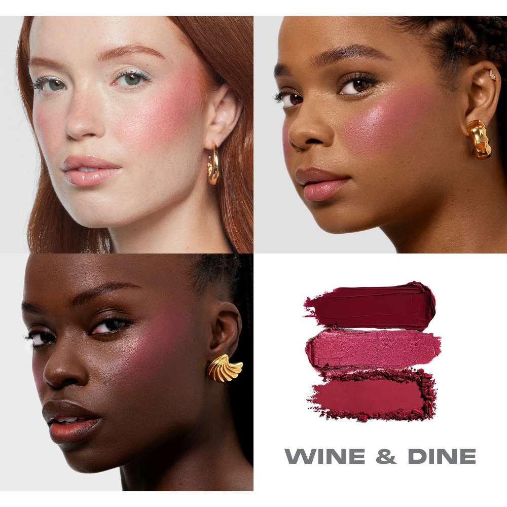 Morphe Cheek Thrills Multi-Finish Face Trio
