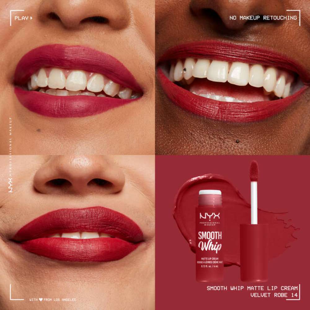 NYX Professional Makeup Smooth Whip Blurring Matte Lip Cream