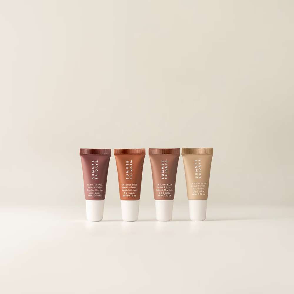 Summer Fridays The Mini Neutrals Lip Butter Balm Set