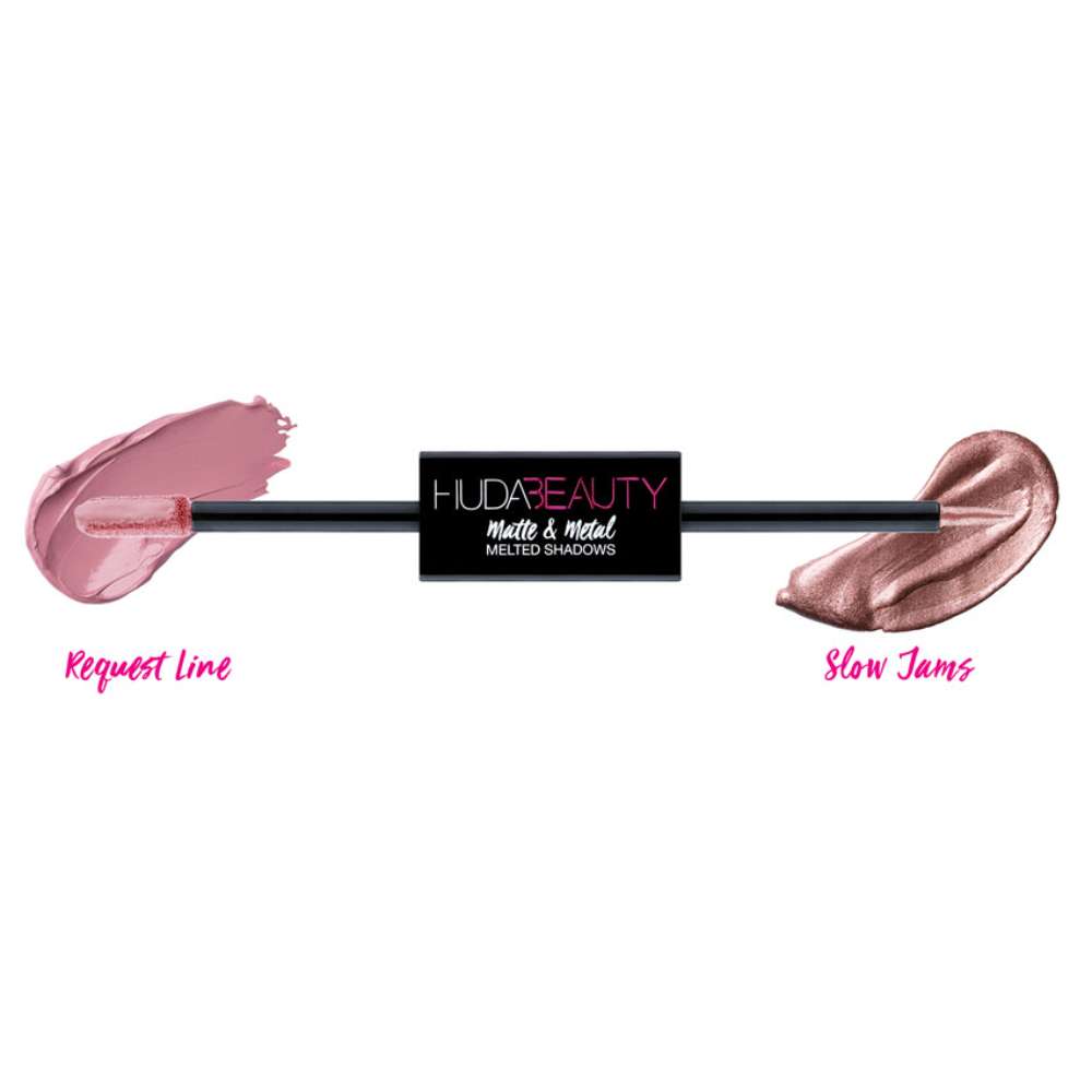 HUDA BEAUTY Matte & Metal Melted Double Ended Eyeshadow