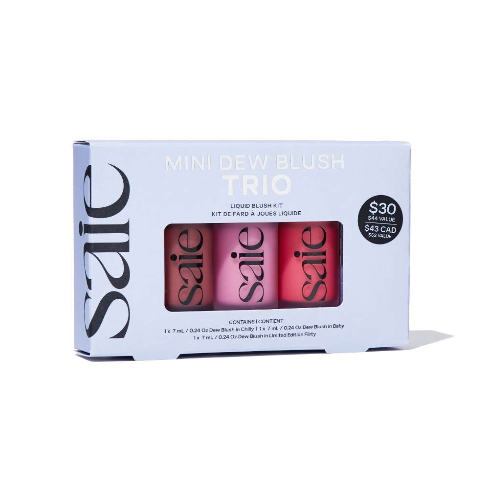 Saie Mini Dew Blush Trio