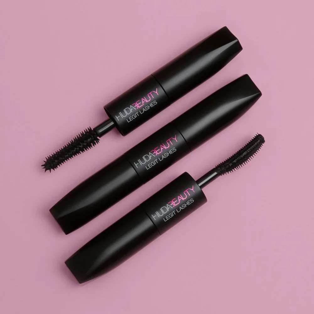 Huda Beauty LEGIT LASHES Double-Ended Volumizing and Lengthening Mascara