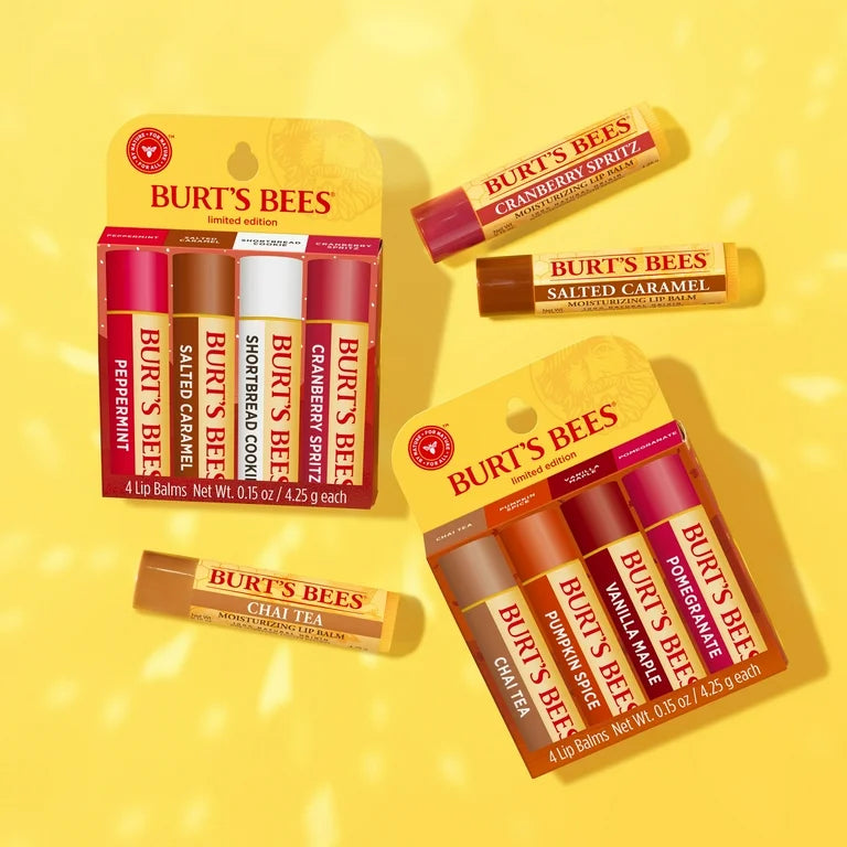 Burt's Bees Fall Lip Balm Gift Set