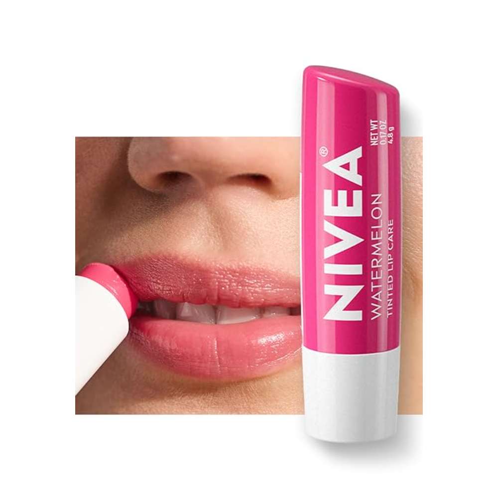 NIVEA Lip Care Fruity Tinted Lip Balm Variety Pack