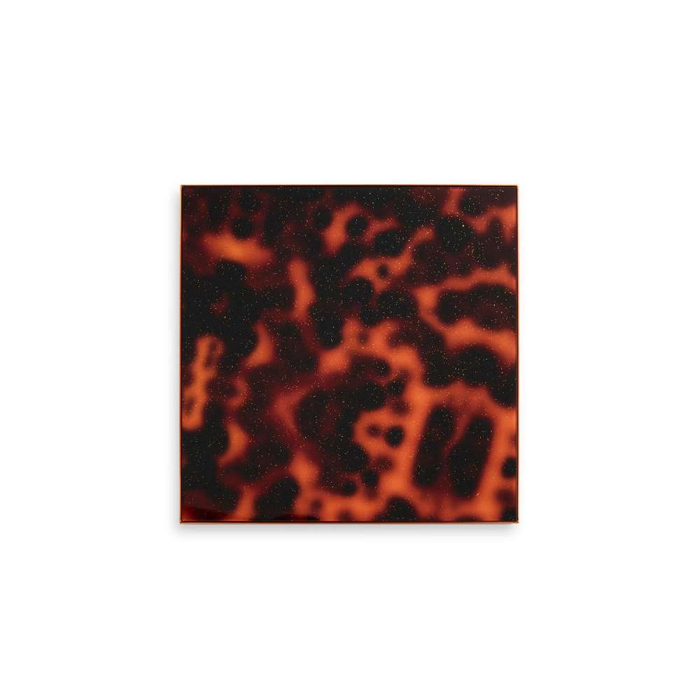 Tortoiseshell pattern on a white background