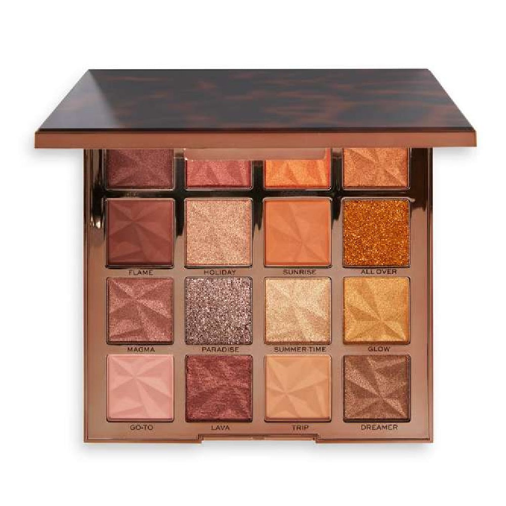 Revolution Pro Goddess Glow Ultimate Shadow Palette Bronze Heat