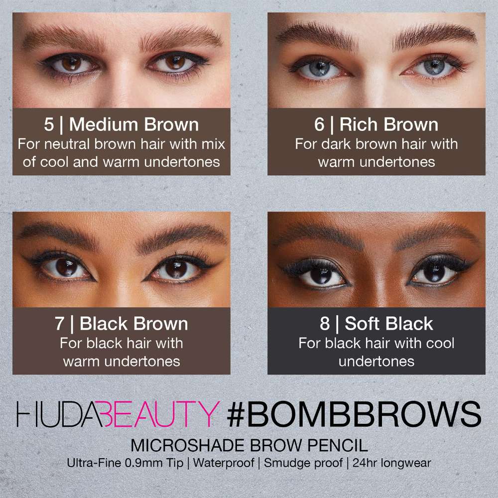 HUDA BEAUTY #BOMBBROWS Microshade Brow Pencil