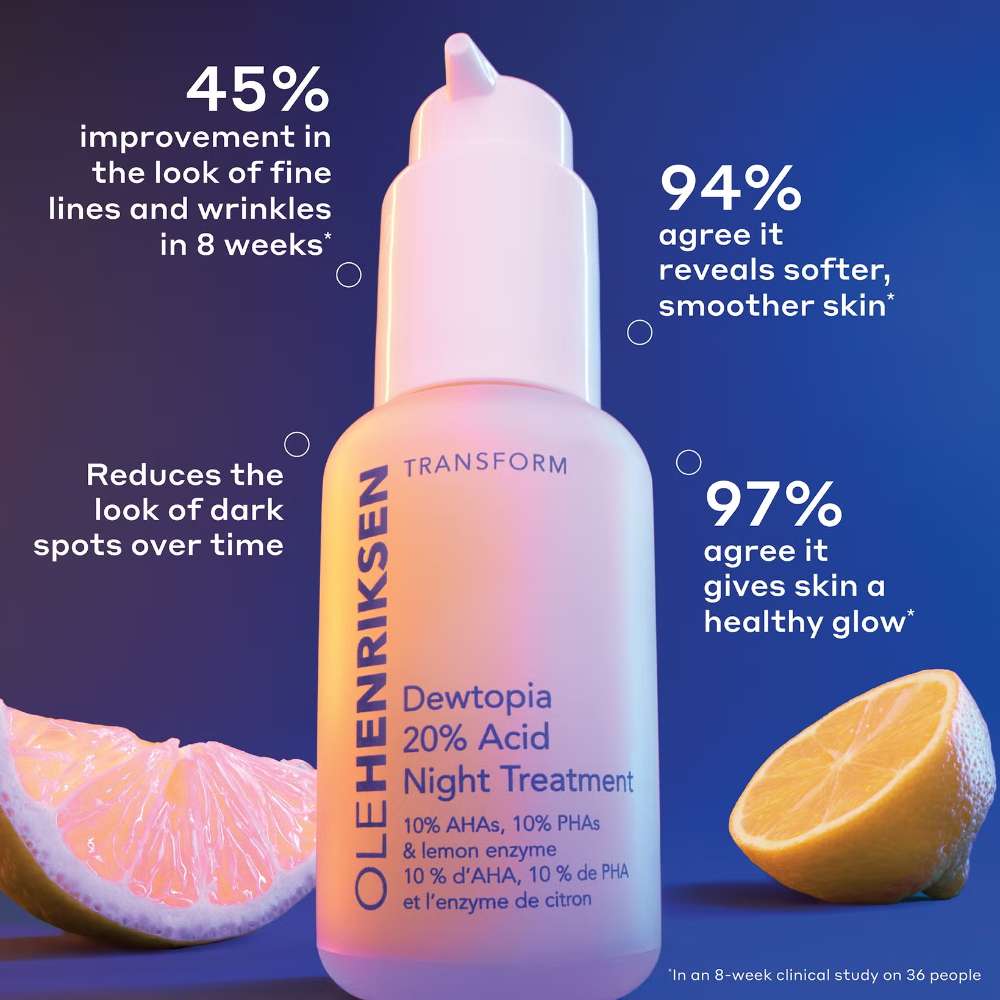 OLEHENRIKSEN Dewtopia™ 20% Acid Night Treatment