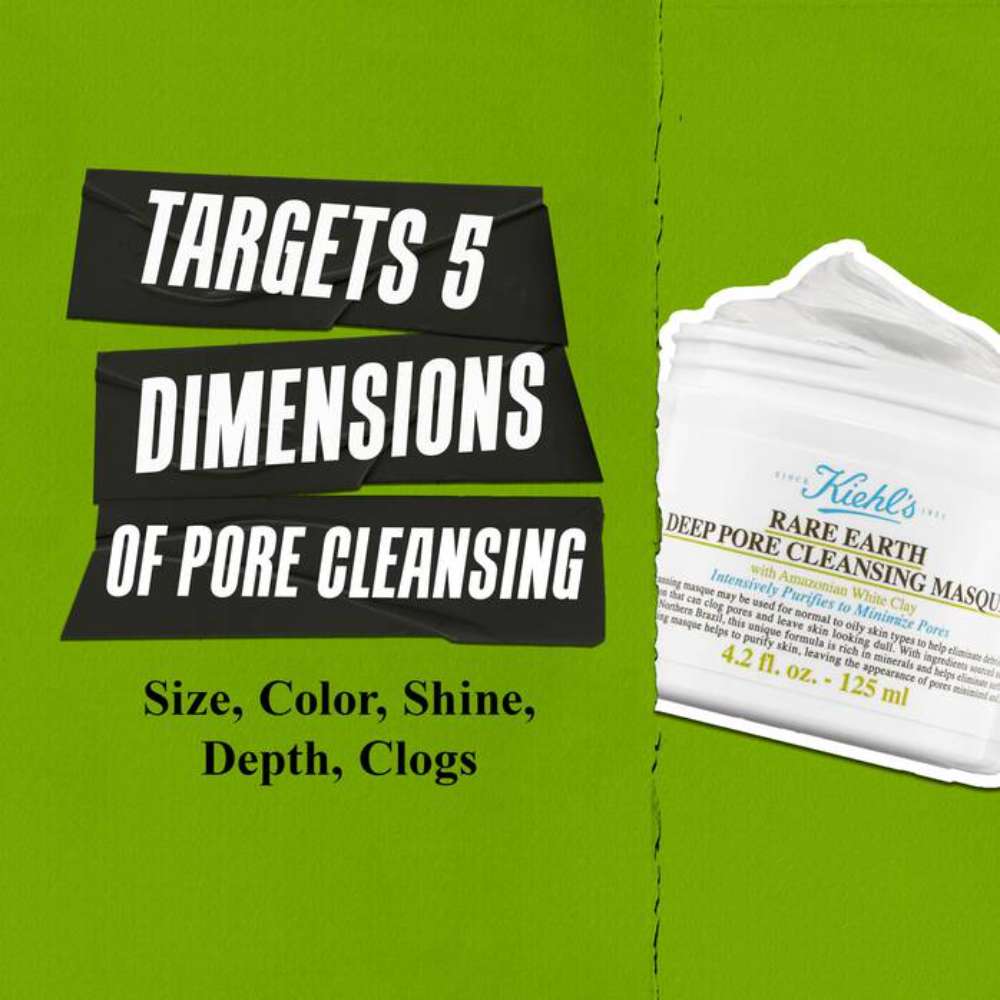 Kiehl's Since 1851 Rare Earth Deep Pore Minimizing Cleansing Clay Mask