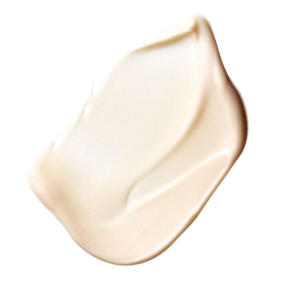 Beige cream swatch on a white background