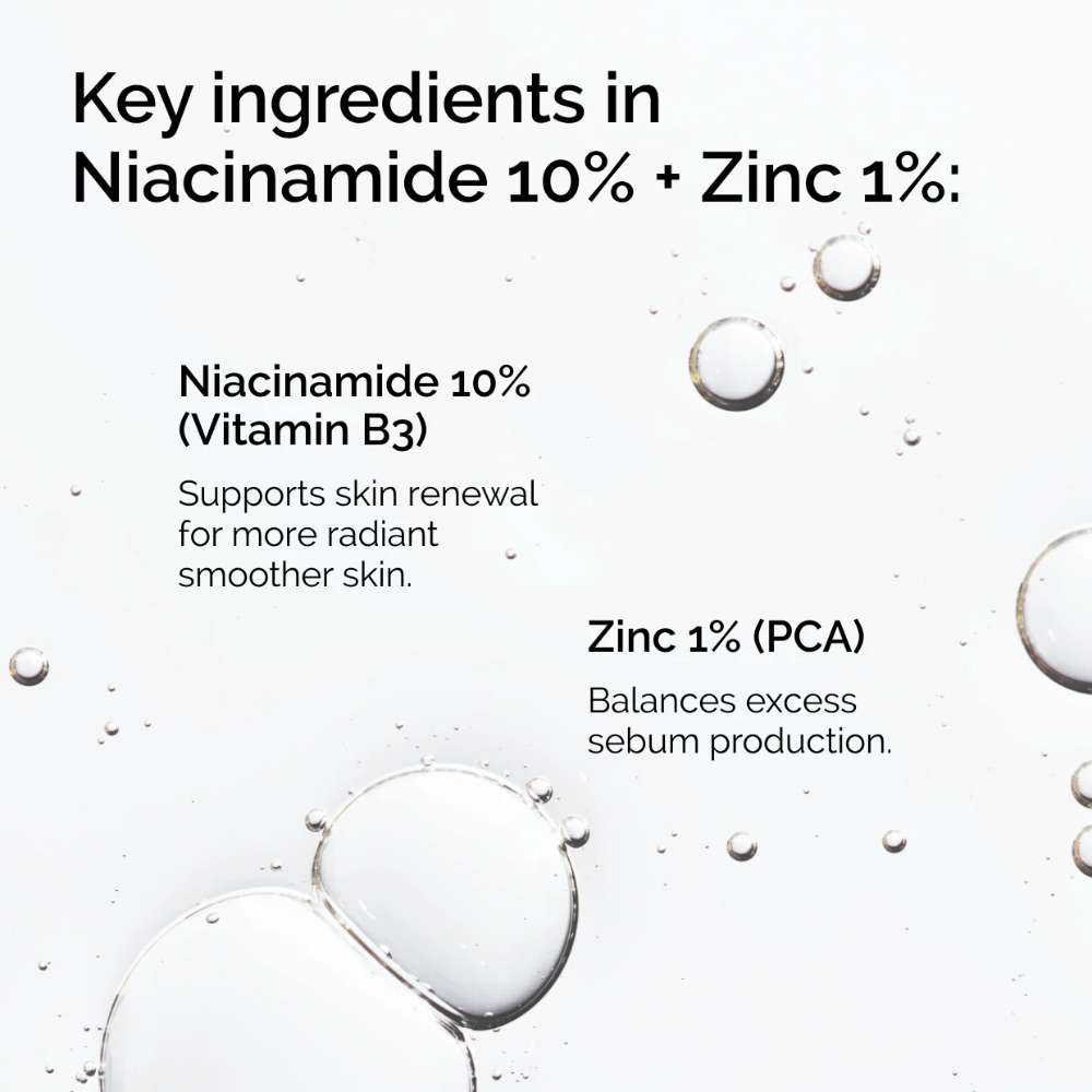 The Ordinary Niacinamide 10% + Zinc 1% Serum
