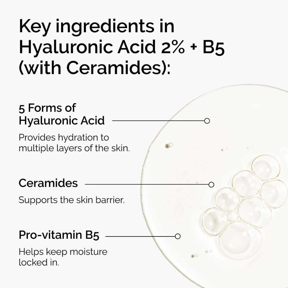 The Ordinary Hyaluronic Acid 2% + B5 with Ceramides