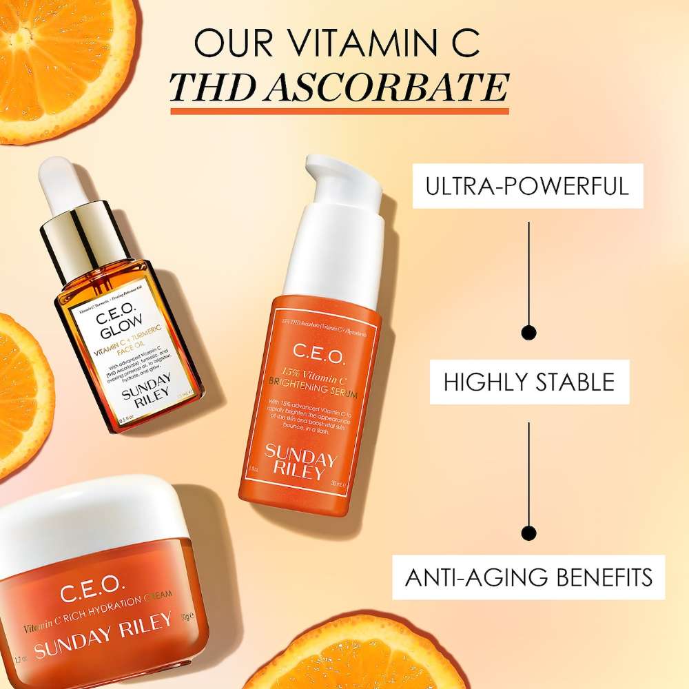 Sunday Riley C.E.O. Glow Vitamin C + Turmeric Face Oil