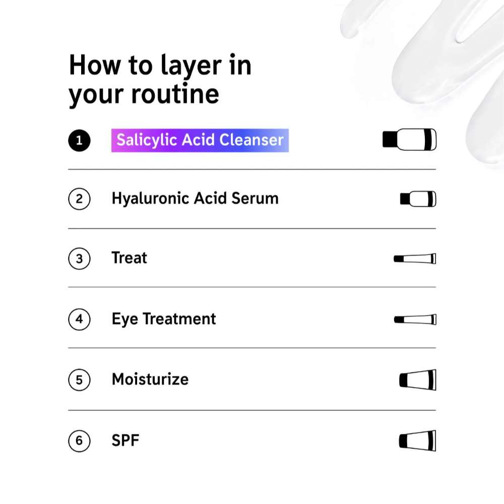 The INKEY List Salicylic Acid Acne + Blackhead Cleanser