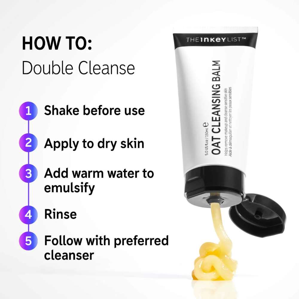 THE INKEY LIST Oat Makeup Removing Cleansing Balm