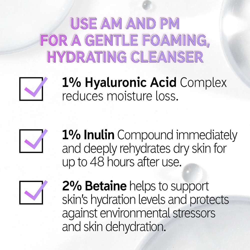 The INKEY List Hyaluronic Acid Cleanser
