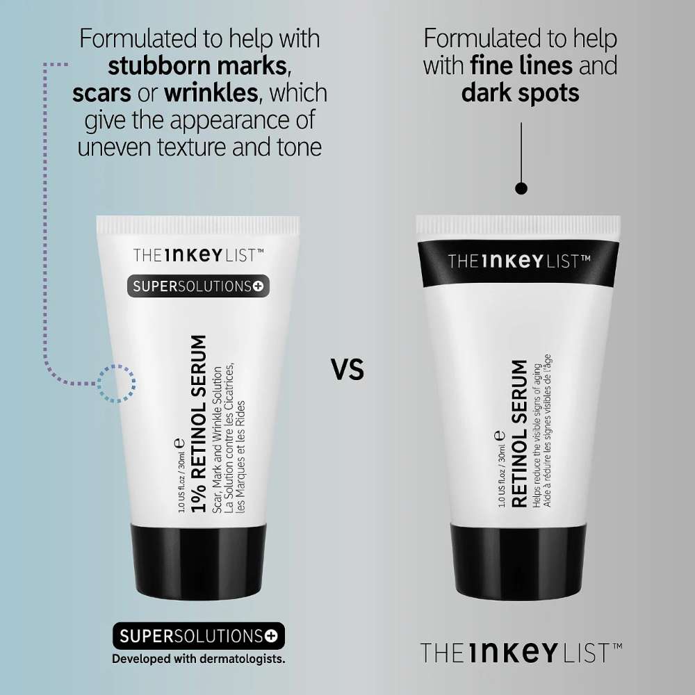 The INKEY List SuperSolutions 1% Retinol Scar, Mark & Wrinkle Solution