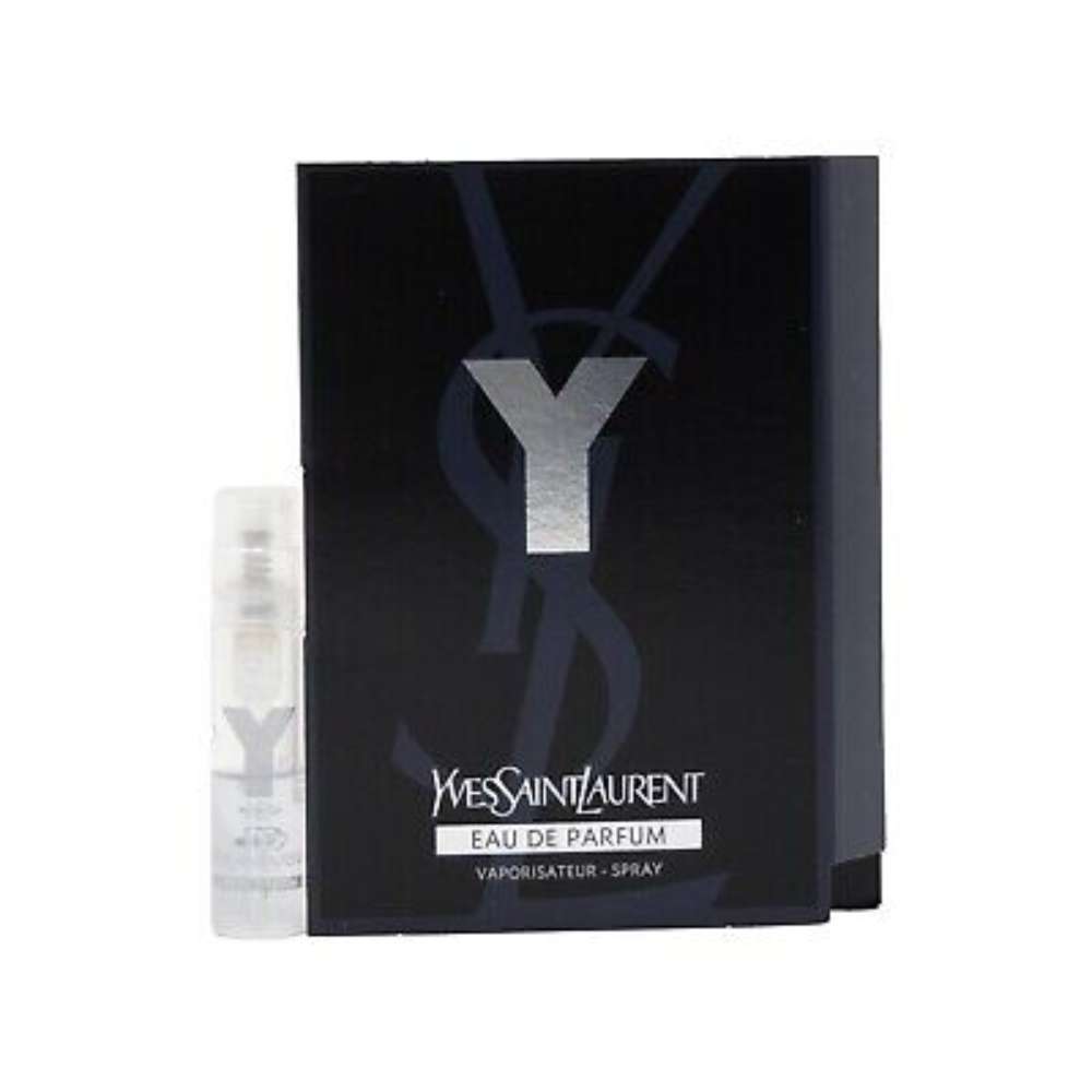 Yves Saint Laurent Eau de Parfum packaging on a white background