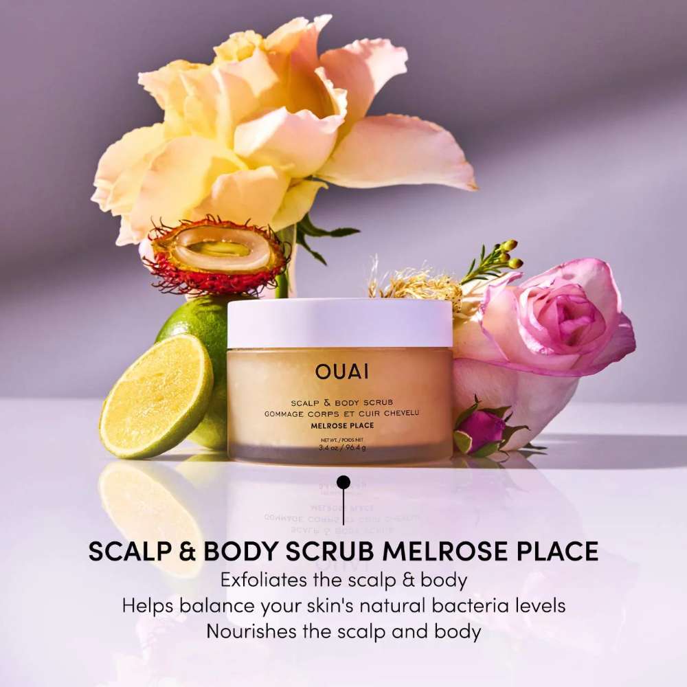 OUAI Cleansing Scalp & Body Sugar Scrub